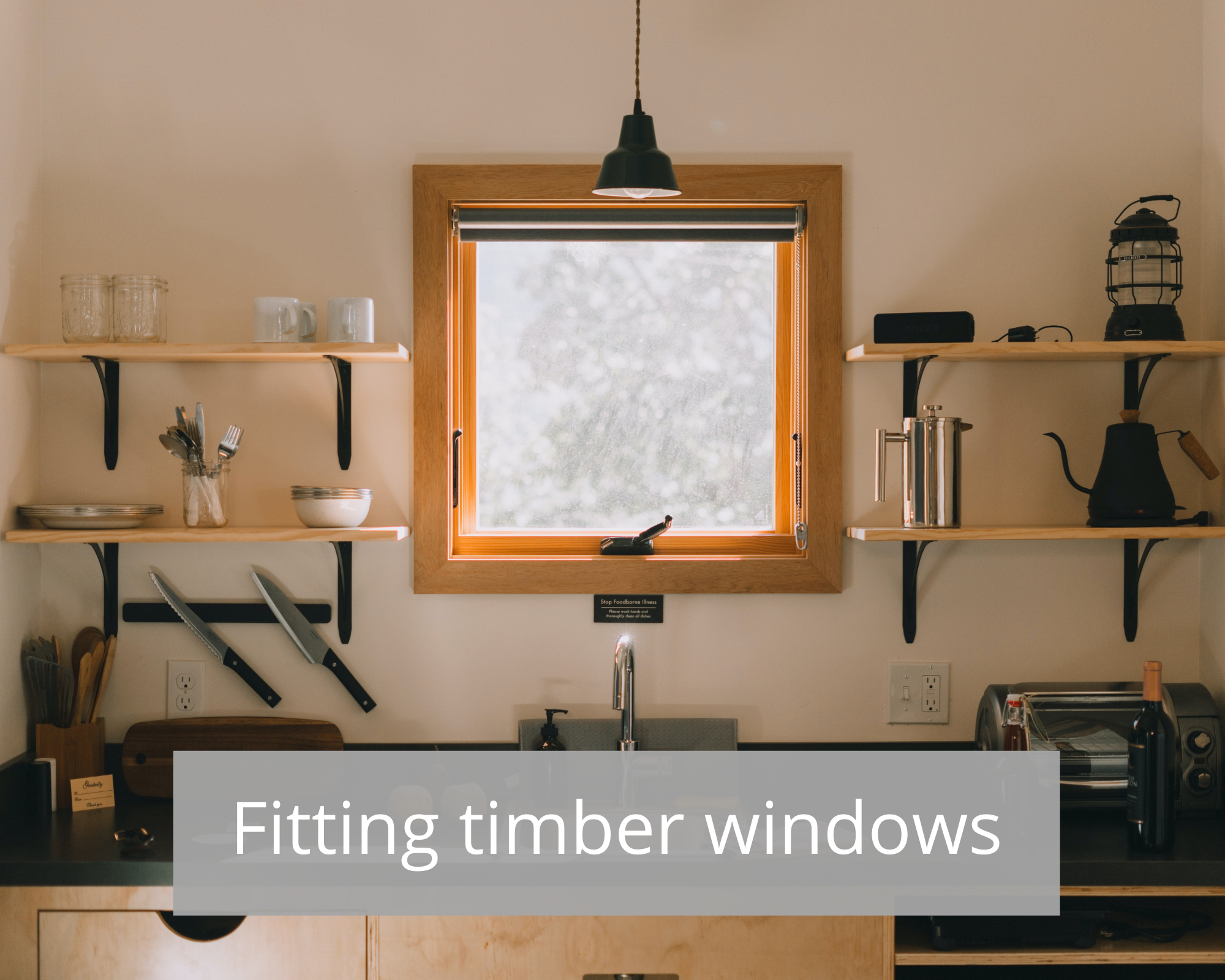 fitting timber windows