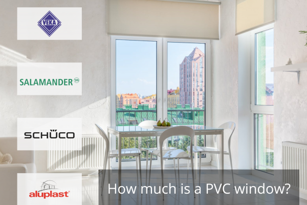 How much is a PVC window?